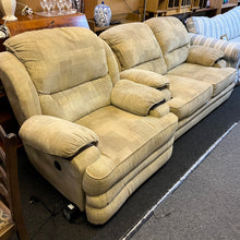 Load image into Gallery viewer, 2 Seater Sofa &amp; Electric Recliner Armchair
