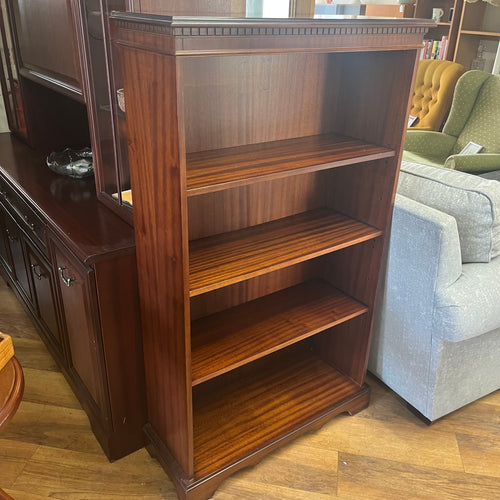 Dark Wood 3 Shelf Bookcase