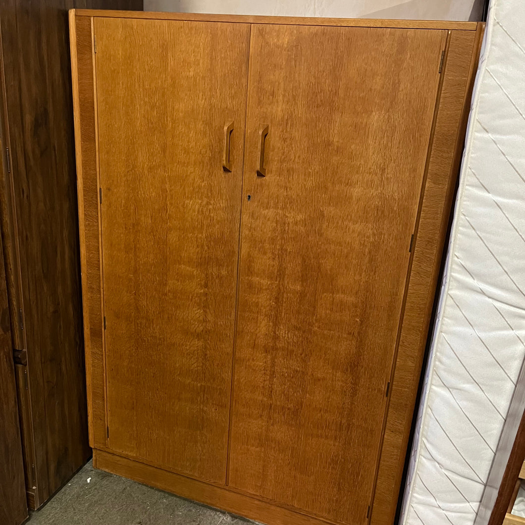 Mid Century G Plan Brandon E Gomme Teak 2 Door Wardrobe