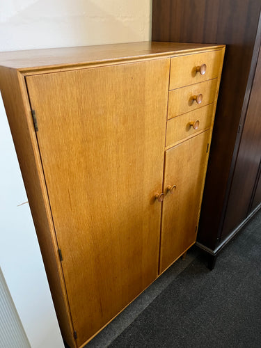 Mid Century Meredew Gentleman’s Wardrobe/Tallboy