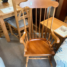 Load image into Gallery viewer, Wooden Rocking Chair
