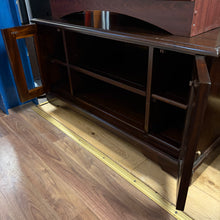 Load image into Gallery viewer, Corner 2 Door 1 Shelf TV Unit