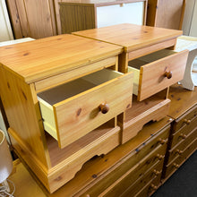 Load image into Gallery viewer, Pair Of 1 Drawer Bedsides