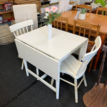 Load image into Gallery viewer, IKEA Ingatorp Drop Leaf Table and 2 Chairs
