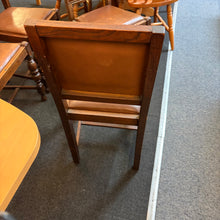 Load image into Gallery viewer, Vintage Oak Leather Studded Dining Chairs