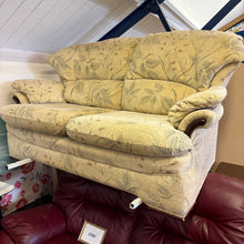 Load image into Gallery viewer, 2 Seater Sofa with Reclining Chair and Footstool