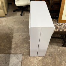 Load image into Gallery viewer, White Drop Leaf Table