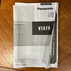 Panasonic Viera LCD 32” TV with Remote