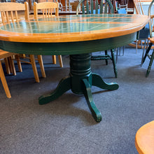 Load image into Gallery viewer, Extending Tile Top Pedestal Table and 4 Chairs