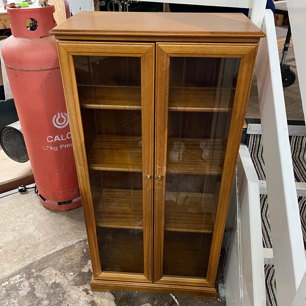 Legate 2 Door Teak Bookcase