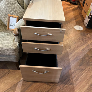 3 Drawer Storage Unit