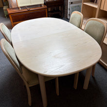 Load image into Gallery viewer, G Plan Limed Oak Extending Dining Table and 4 Chairs