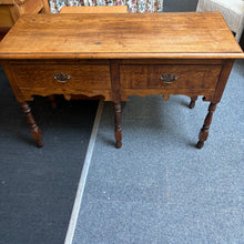 Load image into Gallery viewer, Vintage 2 Drawer Hall Table