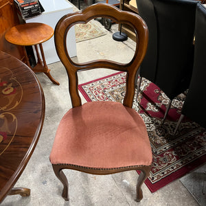 Round Ornate Dining Table and 4 Chairs