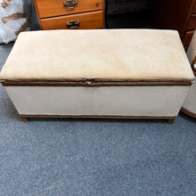 Load image into Gallery viewer, Lloyd Loom Style Ottoman and Bedside/Small Cupboard