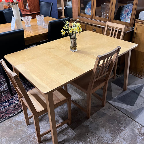 Extending Table and 3 Chairs