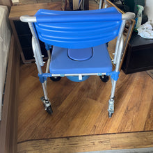 Load image into Gallery viewer, Mobile Commode Shower Chair