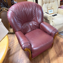 Load image into Gallery viewer, Leather Reclining Armchair
