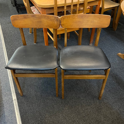Pair of Vintage Retro Dining Chairs