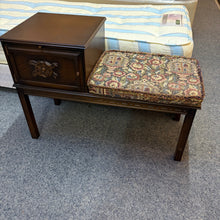 Load image into Gallery viewer, Vintage “Chippy” Telephone/Hall Table