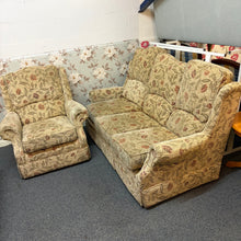 Load image into Gallery viewer, 3 Seater Sofa with matching Armchair