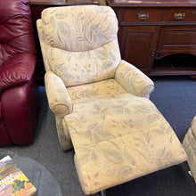 Load image into Gallery viewer, 2 Seater Sofa with Reclining Chair and Footstool