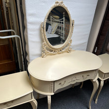 Load image into Gallery viewer, French Louis Style Dressing Table with Bedsides