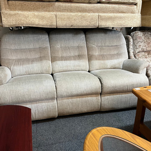 Highback 3 Seater Fabric Sofa
