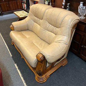 Leather 2 Seater Sofa