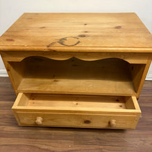 Load image into Gallery viewer, Pine 1 Drawer TV Unit