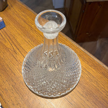 Load image into Gallery viewer, Vintage Cut Glass Ships Decanter