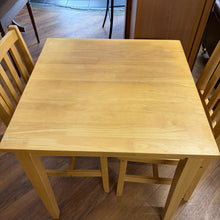 Load image into Gallery viewer, Light Oak Table and 2 Chairs