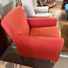 Load image into Gallery viewer, Burnt Orange Fabric Armchair