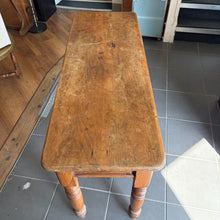 Load image into Gallery viewer, Vintage Rustic Console/Hall Table