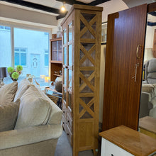 Load image into Gallery viewer, Solid Wood Rustic 4 Drawer Display Cabinet