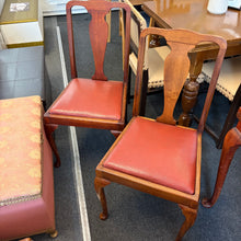 Load image into Gallery viewer, Vintage Draw Leaf Table and 6 Chairs
