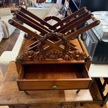 Load image into Gallery viewer, Regency Style Canterbury 1 Drawer Magazine Rack