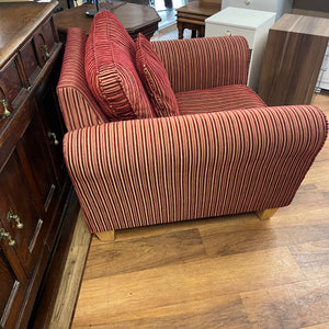 Belfield Furnishings Striped Armchair