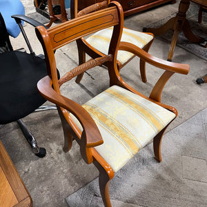 Yew Extending Table and 6 Chairs