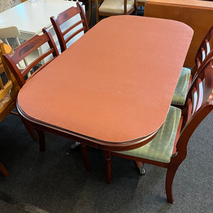 Extending Dining Table and 4 Chairs