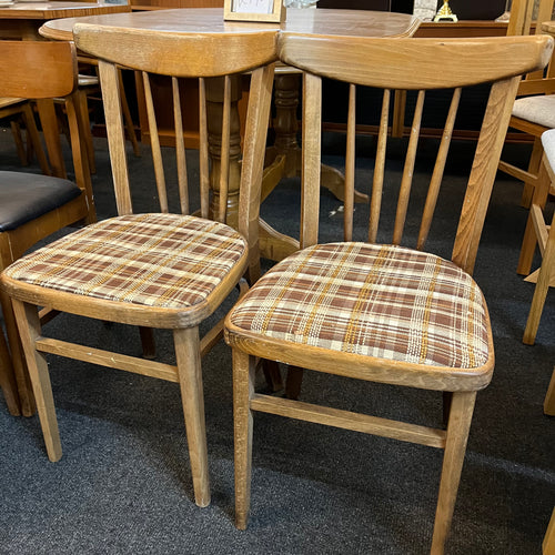 Pair of Vintage Kitchen Chairs