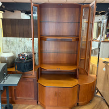 Load image into Gallery viewer, Stunning G Plan Bow Fronted Teak Display Unit