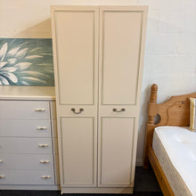 Load image into Gallery viewer, Cream 2 Door Wardrobe