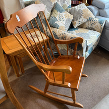 Load image into Gallery viewer, Wooden Rocking Chair