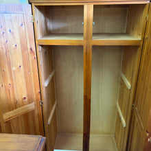 Load image into Gallery viewer, Pine 2 Door Wardrobe