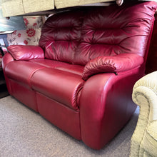 Load image into Gallery viewer, G Plan Leather 2 Seater Sofa