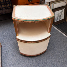 Load image into Gallery viewer, Lloyd Loom Style Ottoman and Bedside/Small Cupboard