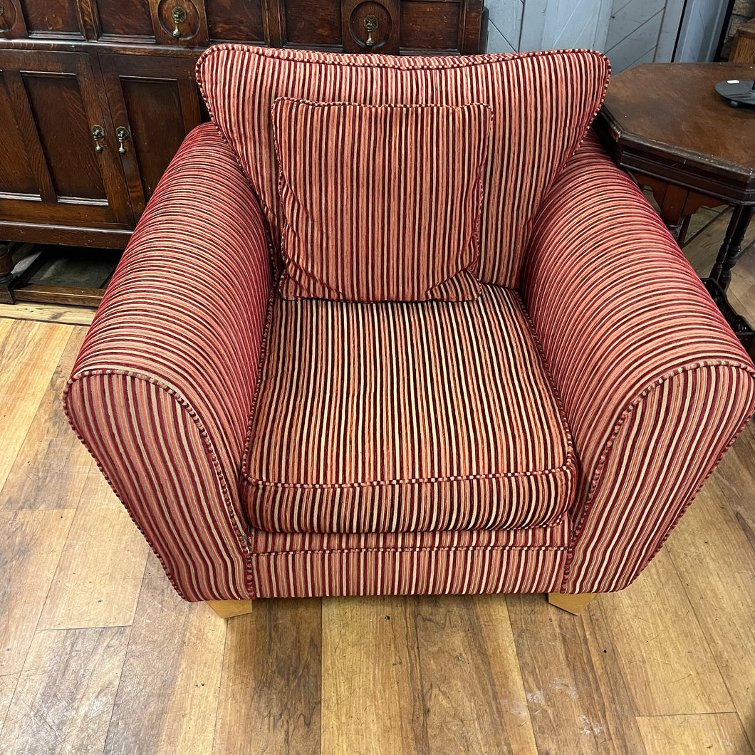 Belfield Furnishings Striped Armchair