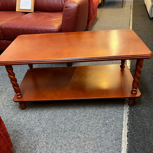 Coffee Table with Lower Shelf