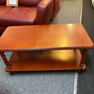 Coffee Table with Lower Shelf